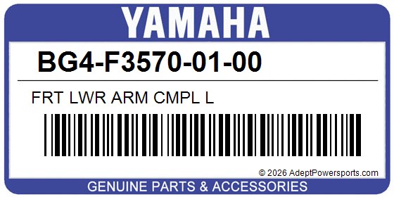 Yamaha BG4-F3570-01-00 Frt Lwr Arm Cmpl L