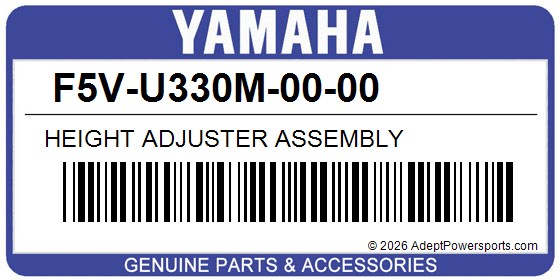 Yamaha F5V-U330M-00-00 Height Adjuster Assembly