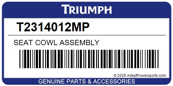 Triumph T2314012MP Seat Cowl Assembly