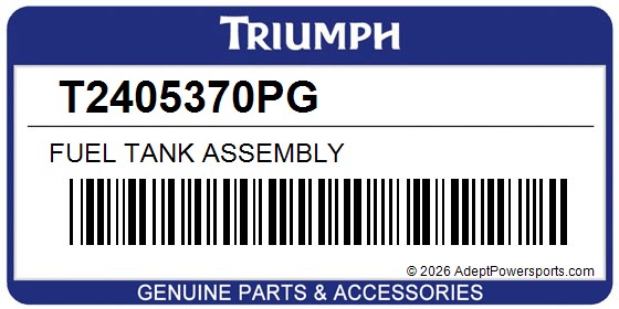 Triumph T2405370PG Fuel Tank Assembly