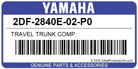 Yamaha 2DF-2840E-02-P0 Travel Trunk Comp.