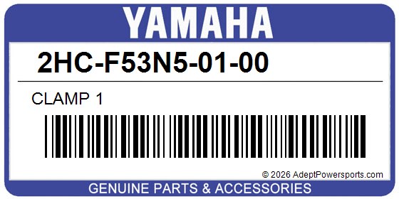 Yamaha 2HC-F53N5-01-00 Clamp 1