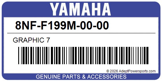 Yamaha 8NF-F199M-00-00 Graphic 7
