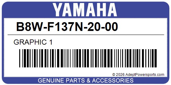 Yamaha B8W-F137N-20-00 Graphic 1