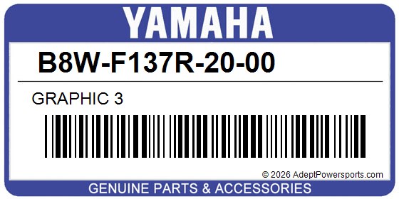 Yamaha B8W-F137R-20-00 Graphic 3