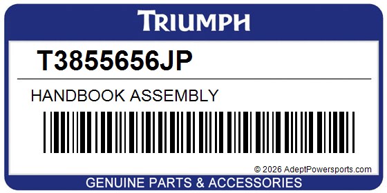 Triumph T3855656JP Handbook Assembly