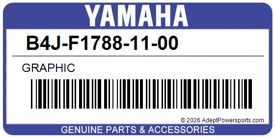Yamaha B4J-F1788-11-00 Graphic