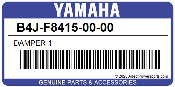 Yamaha B4J-F8415-00-00 Damper 1