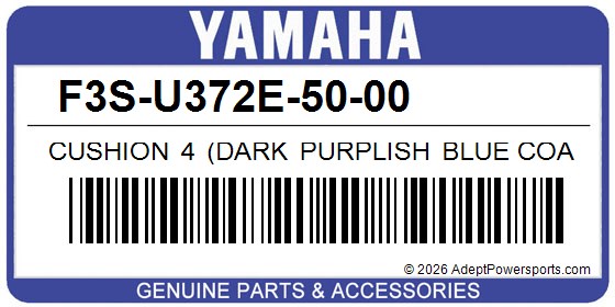 Yamaha F3S-U372E-50-00 Cushion 4 (Dark Purplish Blue Coat 8)