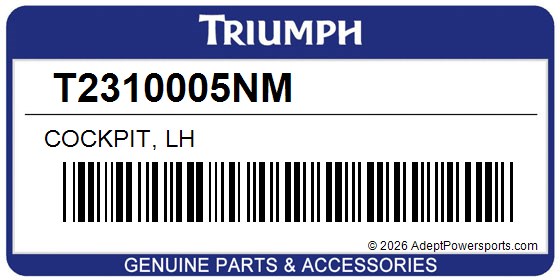 Triumph T2310005NM Cockpit, Lh