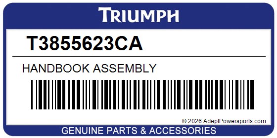 Triumph T3855623CA Handbook Assembly