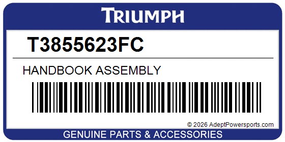 Triumph T3855623FC Handbook Assembly