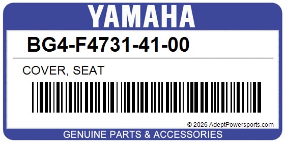 Yamaha BG4-F4731-41-00 Cover, Seat