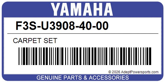 Yamaha F3S-U3908-40-00 Carpet Set