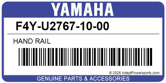 Yamaha F4Y-U2767-10-00 Hand Rail