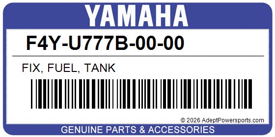 Yamaha F4Y-U777B-00-00 Fix, Fuel, Tank