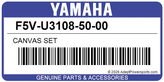 Yamaha F5V-U3108-50-00 Canvas Set