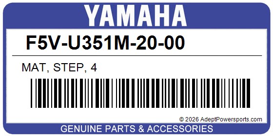 Yamaha F5V-U351M-20-00 Mat, Step, 4