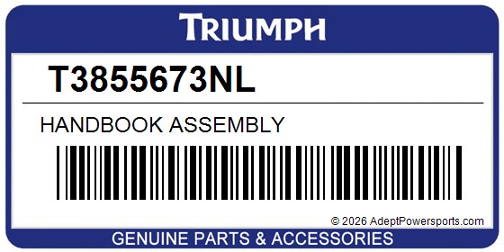Triumph T3855673NL Handbook Assembly