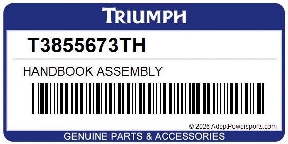 Triumph T3855673TH Handbook Assembly