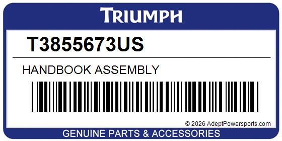 Triumph T3855673US Handbook Assembly