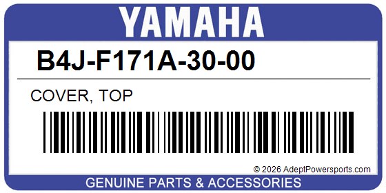 Yamaha B4J-F171A-30-00 Cover, Top