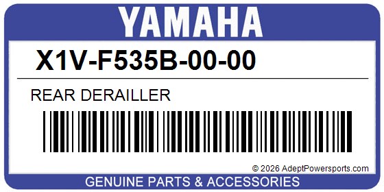 Yamaha X1V-F535B-00-00 Rear Derailler