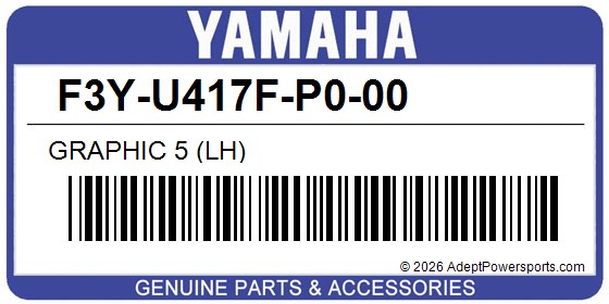 Yamaha F3Y-U417F-P0-00 Graphic 5 (Lh)