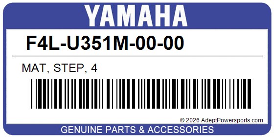 Yamaha F4L-U351M-00-00 Mat, Step, 4