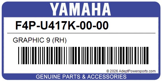 Yamaha F4P-U417K-00-00 Graphic 9 (Rh)