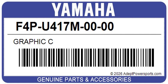 Yamaha F4P-U417M-00-00 Graphic C