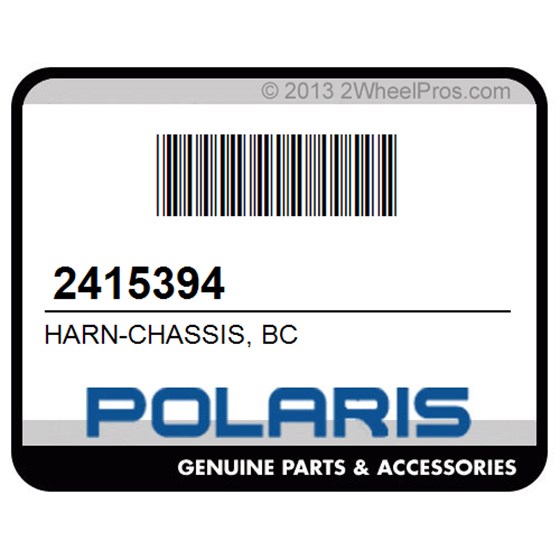 Polaris 2415394 Harn-Chassis, Bc