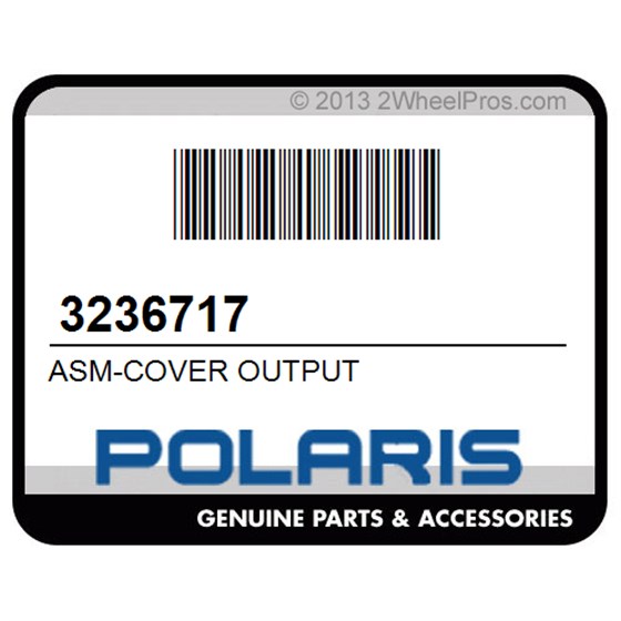 Polaris 3236717 Asm-Cover Output
