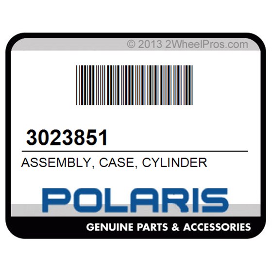 Polaris 3023851 Assembly, Case, Cylinder