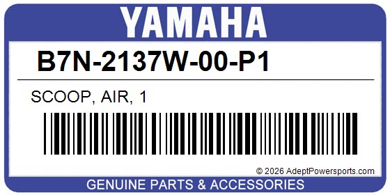 Yamaha B7N-2137W-00-P1 Scoop, Air, 1