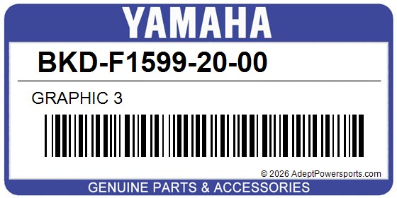 Yamaha BKD-F1599-20-00 Graphic 3