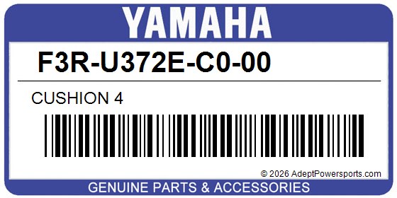 Yamaha F3R-U372E-C0-00 Cushion 4