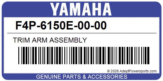 Yamaha F4P-6150E-00-00 Trim Arm Assembly