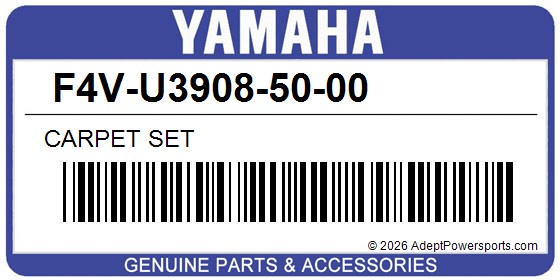Yamaha F4V-U3908-50-00 Carpet Set