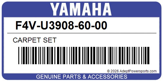 Yamaha F4V-U3908-60-00 Carpet Set