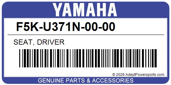 Yamaha F5K-U371N-00-00 Seat, Driver
