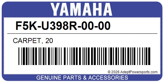 Yamaha F5K-U398R-00-00 Carpet, 20