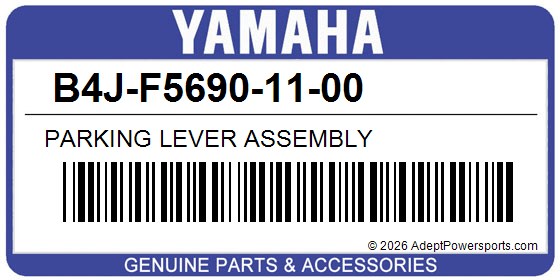 Yamaha B4J-F5690-11-00 Parking Lever Assembly