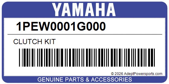 Yamaha 1PEW0001G000 Clutch Kit