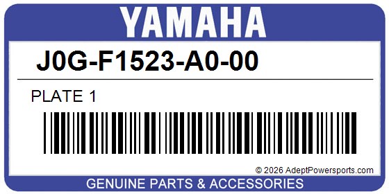 Yamaha J0G-F1523-A0-00 Plate 1