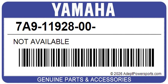 Yamaha 7A9-11928-00- Not Available