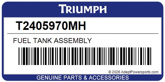 Triumph T2405970MH Fuel Tank Assembly