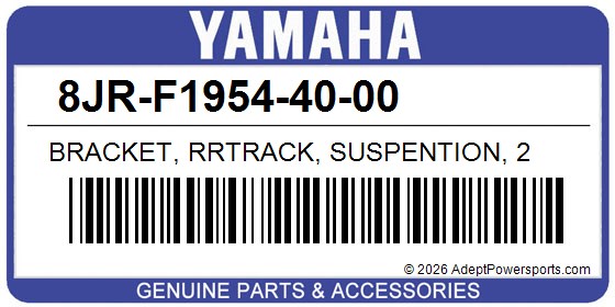 Yamaha 8JR-F1954-40-00 Bracket, Rrtrack, Suspention, 2