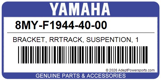 Yamaha 8MY-F1944-40-00 Bracket, Rrtrack, Suspention, 1