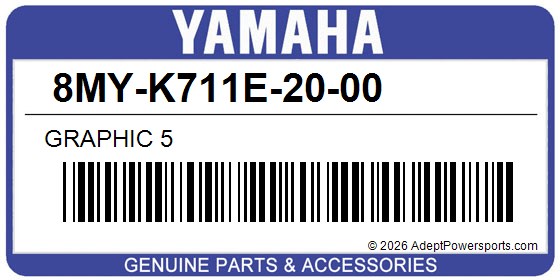Yamaha 8MY-K711E-20-00 Graphic 5